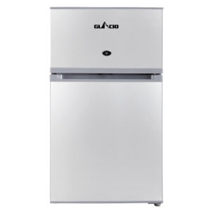 NNEDSZ 65L Portable Fridge Bar Freezer Cooler Upright 12V/24V/240V Caravan Car Silver