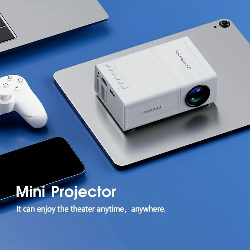 1080P HD Mini Projector with LED Display - Image 3